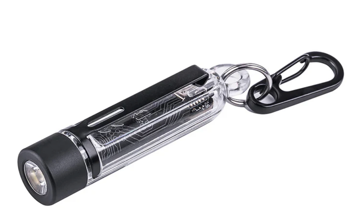 K40 Multi-light Source Keychain Flashlight