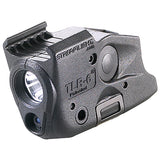 Streamlight GLOCK TLR-6 Tactical Pistol Mount Flashlight 100 Lumen with Integrated Red Aiming Laser, Black